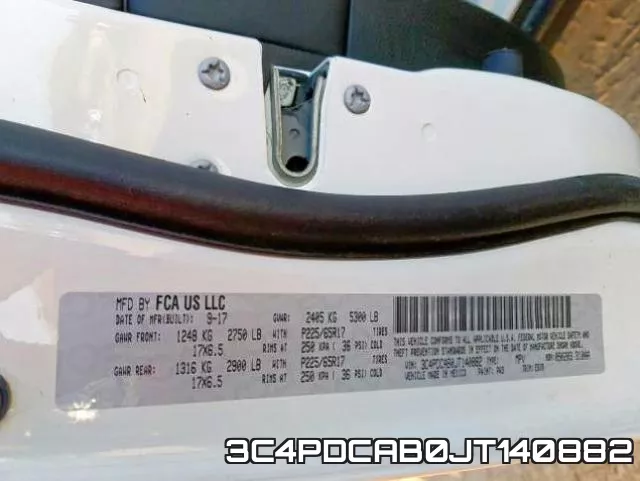 3C4PDCAB0JT140882 фото 2