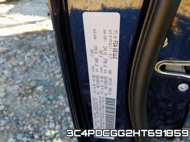 3C4PDCGG2HT691859 фото 2