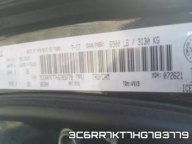3C6RR7KT7HG783779 фото 2