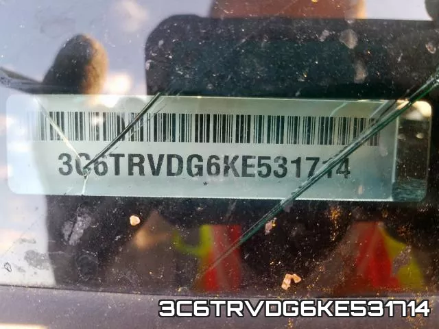 3C6TRVDG6KE531714 фото 2