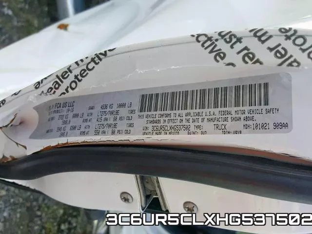 3C6UR5CLXHG537502 фото 2