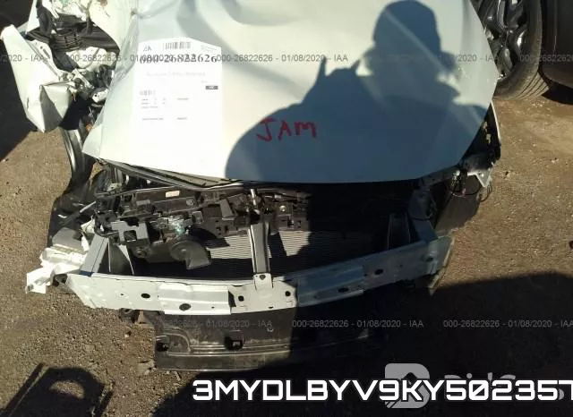 3MYDLBYV9KY502357 фото 2