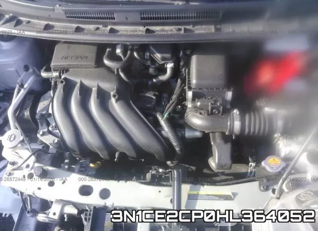 3N1CE2CP0HL364052 фото 2