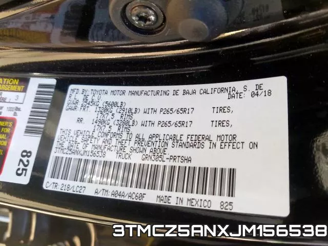 3TMCZ5ANXJM156538 фото 2