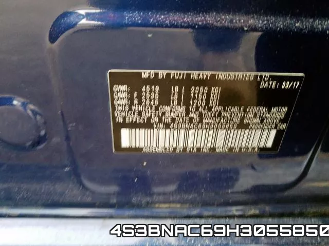 4S3BNAC69H3055850 фото 2