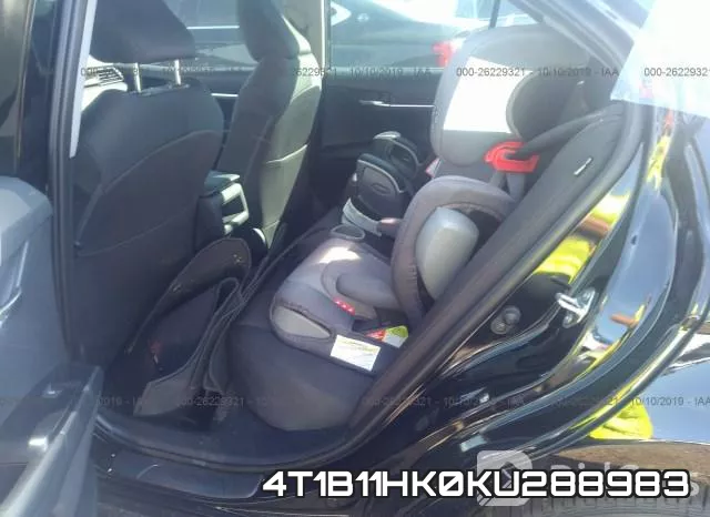 4T1B11HK0KU288983 фото 9