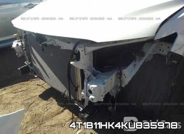 4T1B11HK4KU835978 фото 7