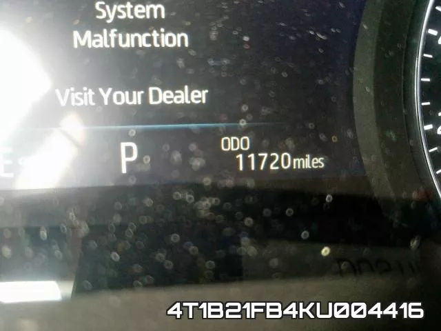 4T1B21FB4KU004416 фото 9