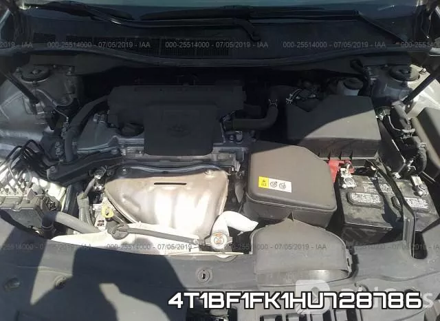 4T1BF1FK1HU728786 фото 2