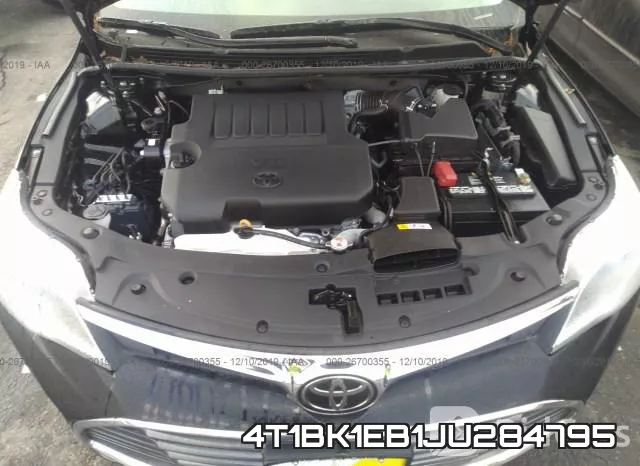4T1BK1EB1JU284795 фото 2