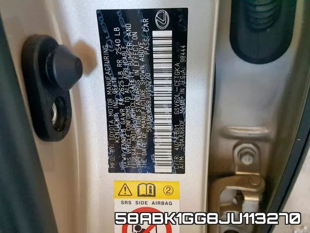 58ABK1GG8JU113270 фото 2