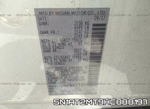5N1AT2MT9HC888197 фото 10