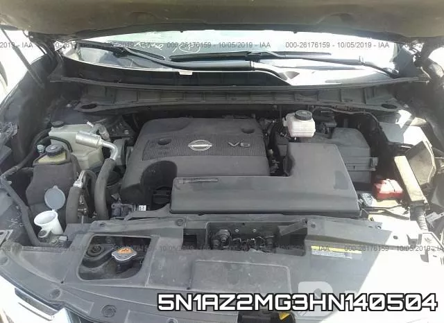 5N1AZ2MG3HN140504 фото 2