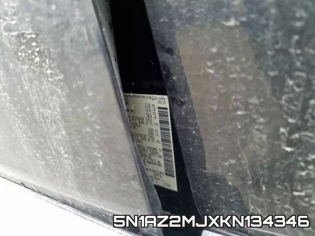 5N1AZ2MJXKN134346 фото 2