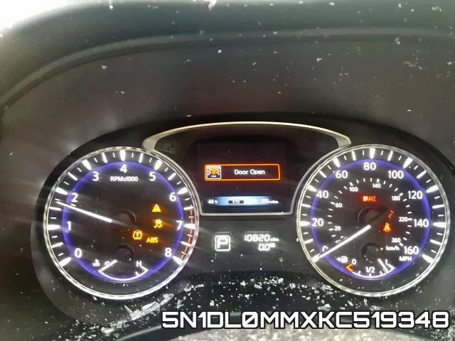 5N1DL0MMXKC519348 фото 9