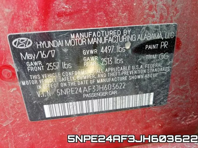 5NPE24AF3JH603622 фото 2