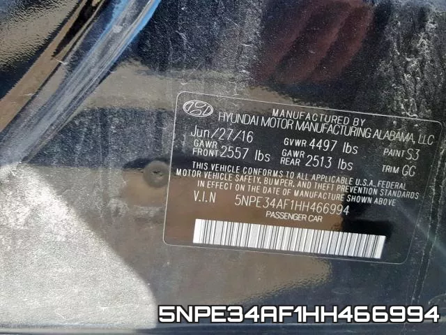 5NPE34AF1HH466994 фото 2