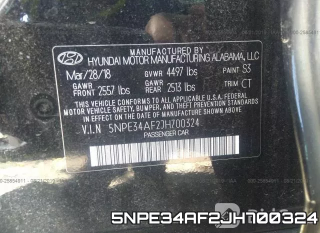 5NPE34AF2JH700324 фото 10
