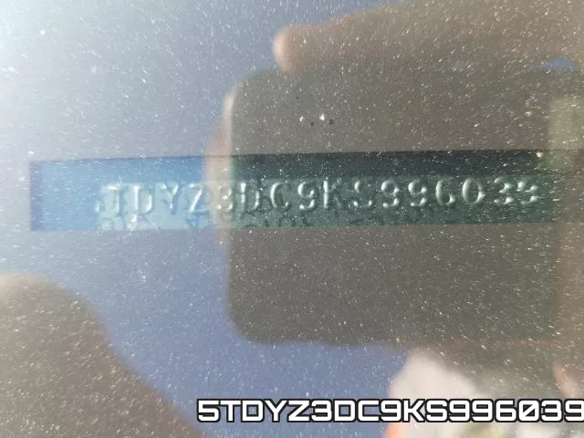 5TDYZ3DC9KS996039 фото 2