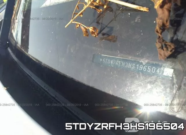 5TDYZRFH3HS196504 фото 10