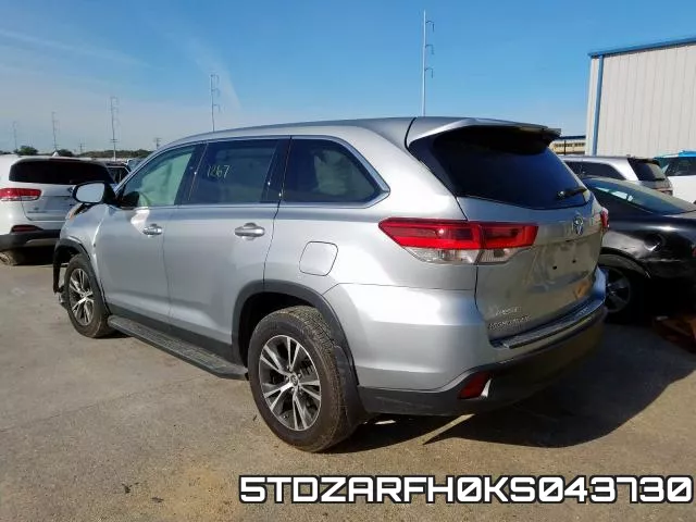 5TDZARFH0KS043730 фото 4