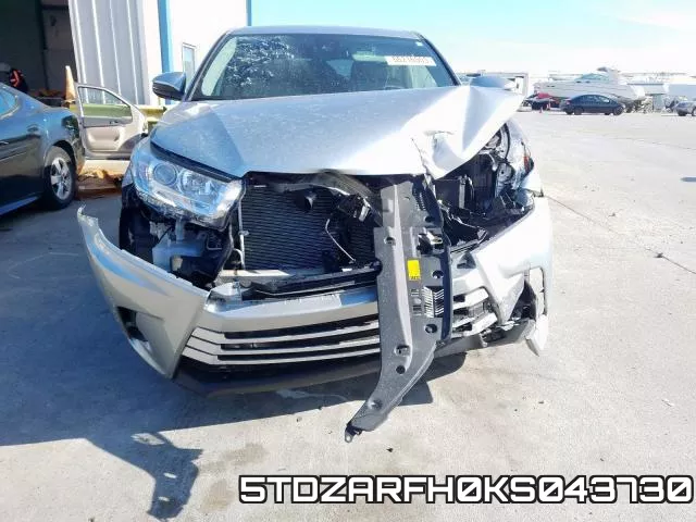 5TDZARFH0KS043730 фото 10