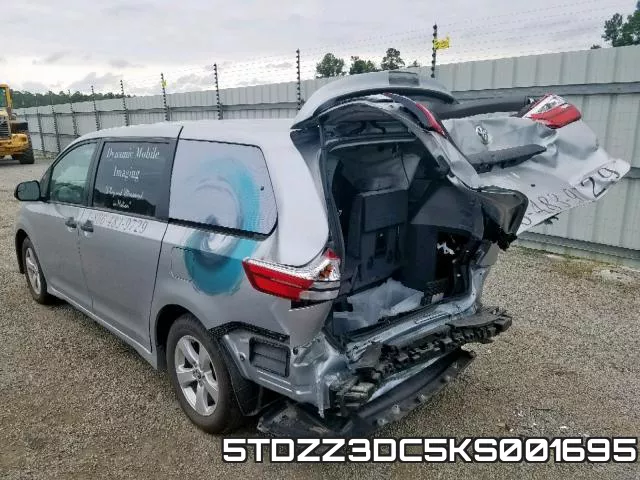 5TDZZ3DC5KS001695 фото 4