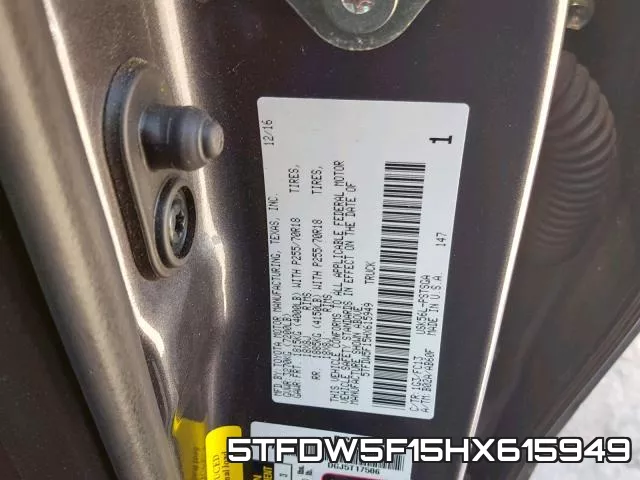 5TFDW5F15HX615949 фото 2