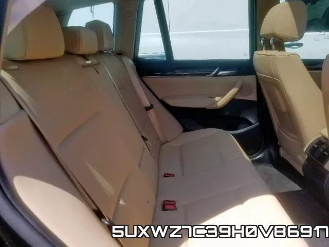 5UXWZ7C39H0V86917 фото 7