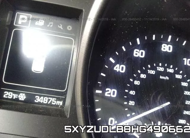 5XYZUDLB8HG490662 фото 8