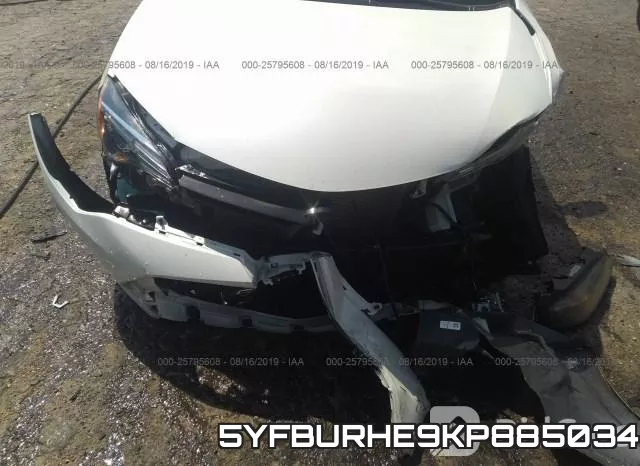 5YFBURHE9KP885034 фото 7