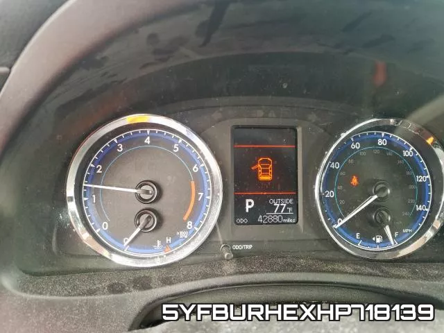5YFBURHEXHP718139 фото 9