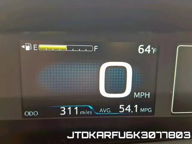 JTDKARFU6K3077803 фото 9