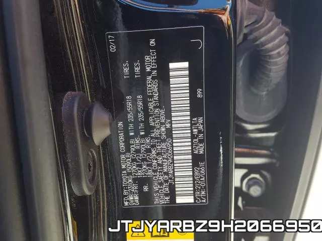 JTJYARBZ9H2066950 фото 2