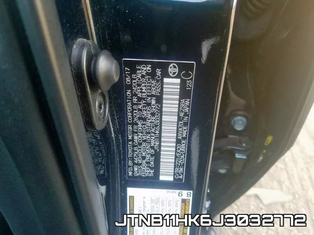 JTNB11HK6J3032772 фото 2