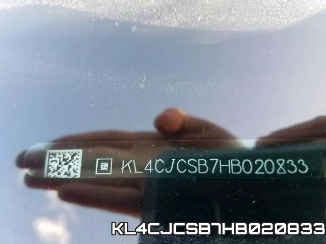KL4CJCSB7HB020833 фото 2