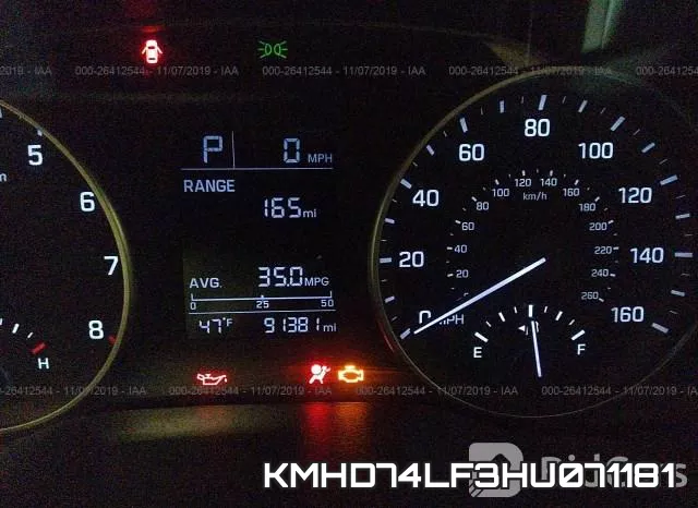 KMHD74LF3HU071181 фото 8