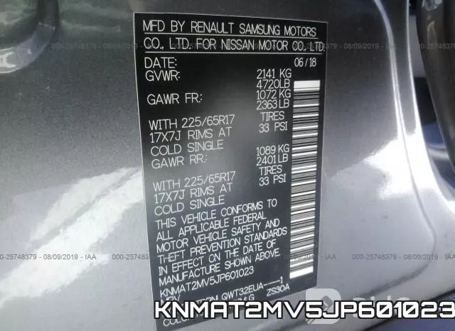 KNMAT2MV5JP601023 фото 10