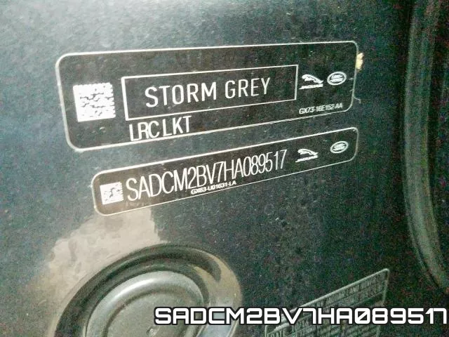 SADCM2BV7HA089517 фото 2