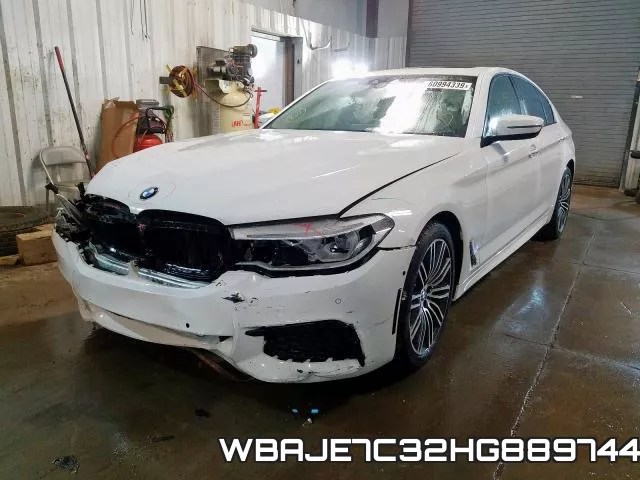 WBAJE7C32HG889744 фото 3