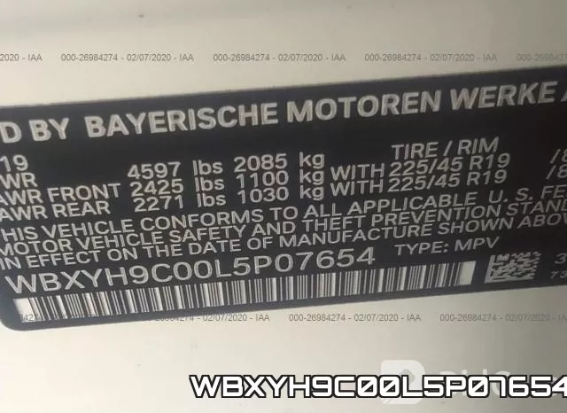 WBXYH9C00L5P07654 фото 10