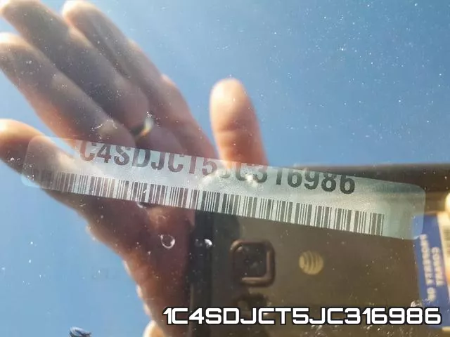 1C4SDJCT5JC316986 фото 2