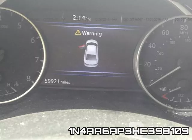 1N4AA6AP3HC398109 фото 8