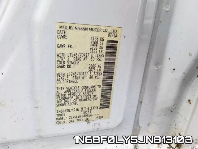 1N6BF0LY5JN813103 фото 2
