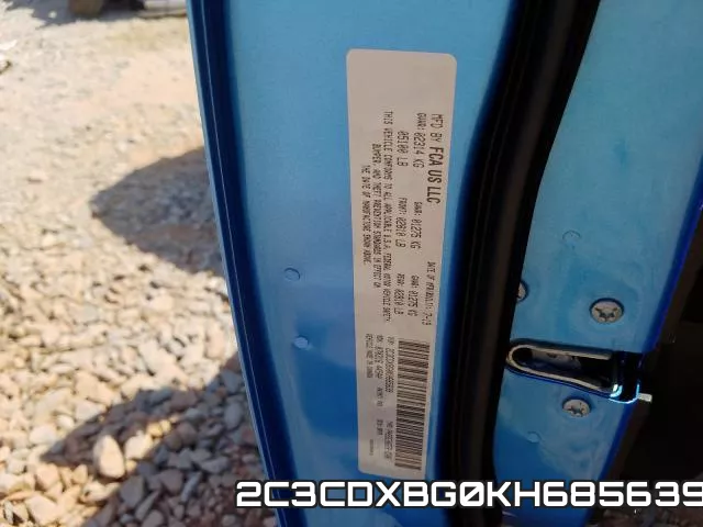 2C3CDXBG0KH685639 фото 2