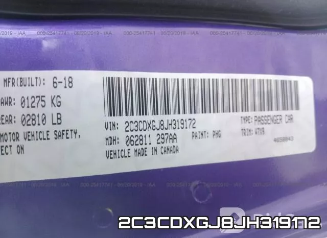 2C3CDXGJ8JH319172 фото 10