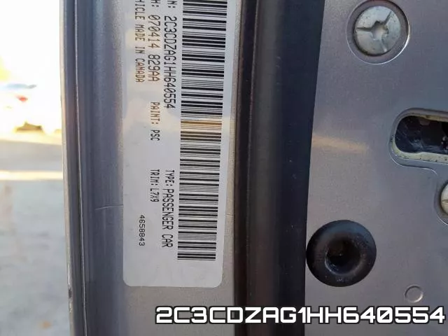 2C3CDZAG1HH640554 фото 2