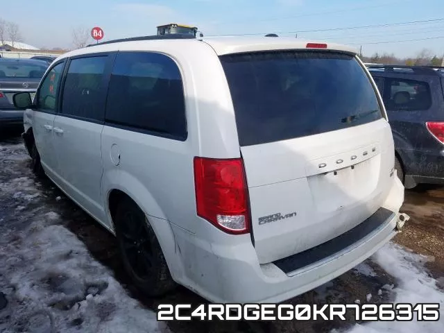 2C4RDGEG0KR726315 фото 4