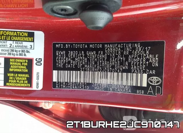2T1BURHE2JC970747 фото 10