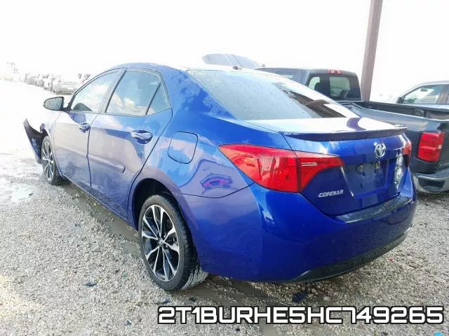 2T1BURHE5HC749265 фото 4